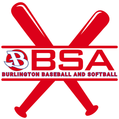 Burlington Baseball and Softball Association logo